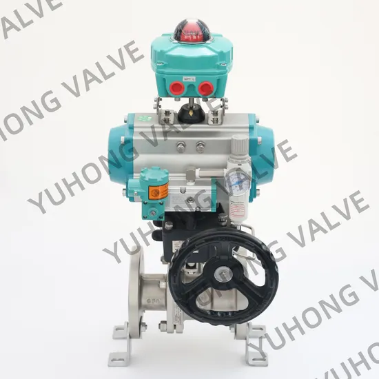 High-Performance Pneumatic Stainless Steel Flange Ball Valve for Precision Control Systems